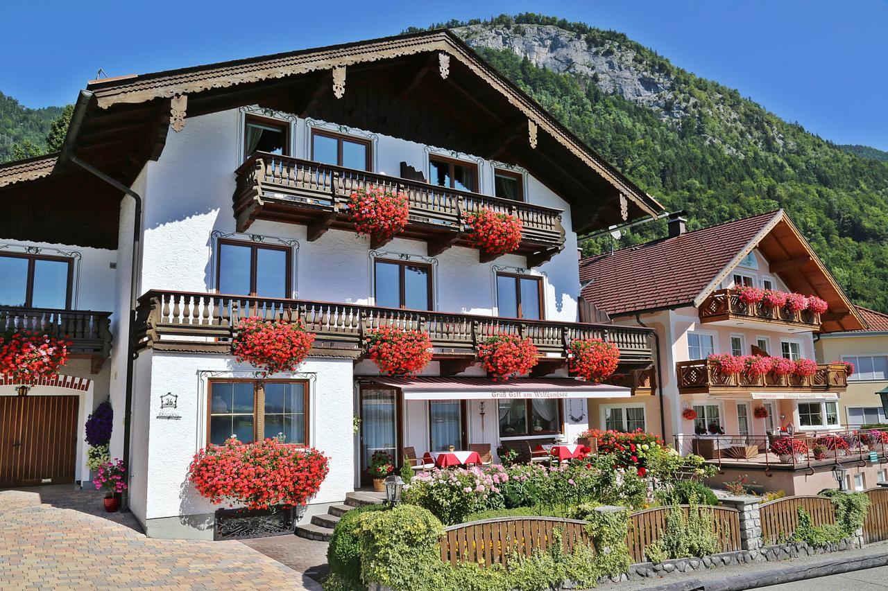 Готель Haus Windhager Sankt Wolfgang im Salzkammergut Екстер'єр фото